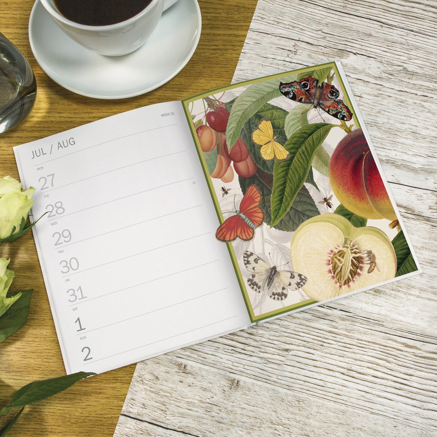 Royal Botanic Gardens Kew Dlx Cased Diary 2026