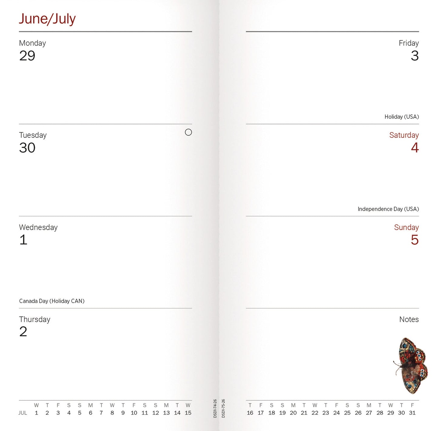 Royal Botanic Gardens Kew Slim Dlx Diary 2026