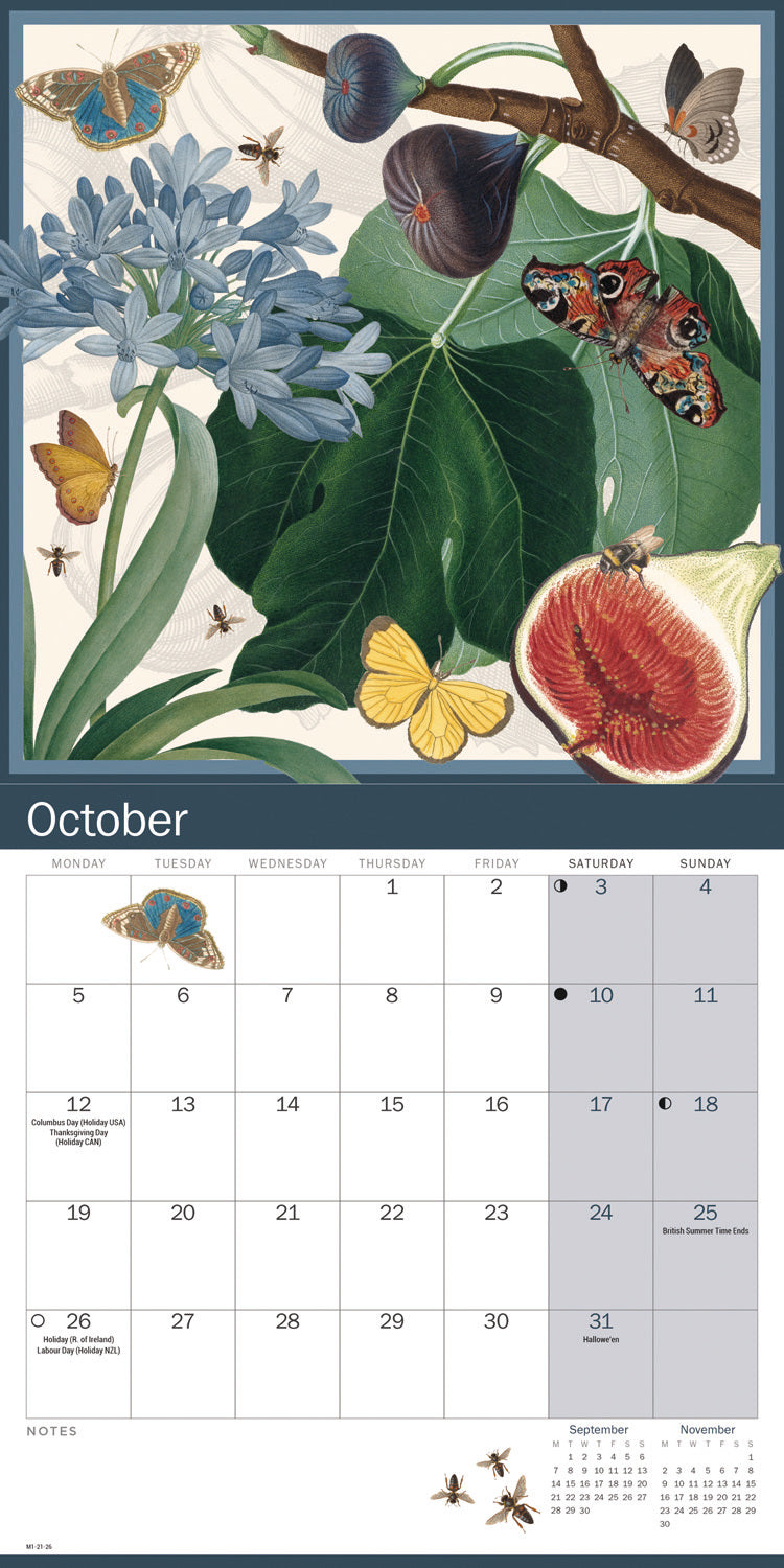 Royal Botanic Gardens Kew, Mini Calendar 2026