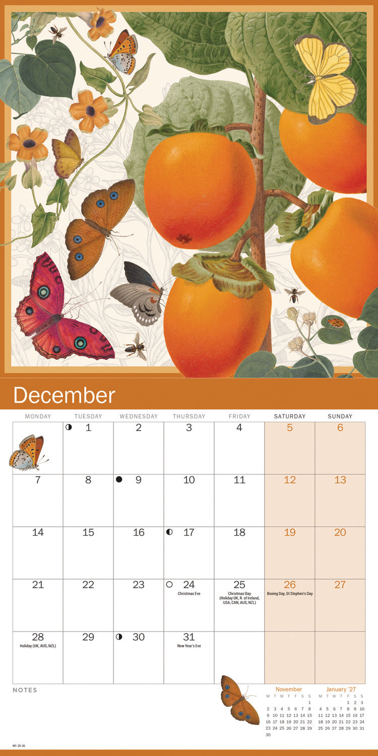 Royal Botanic Gardens Kew, Mini Calendar 2026