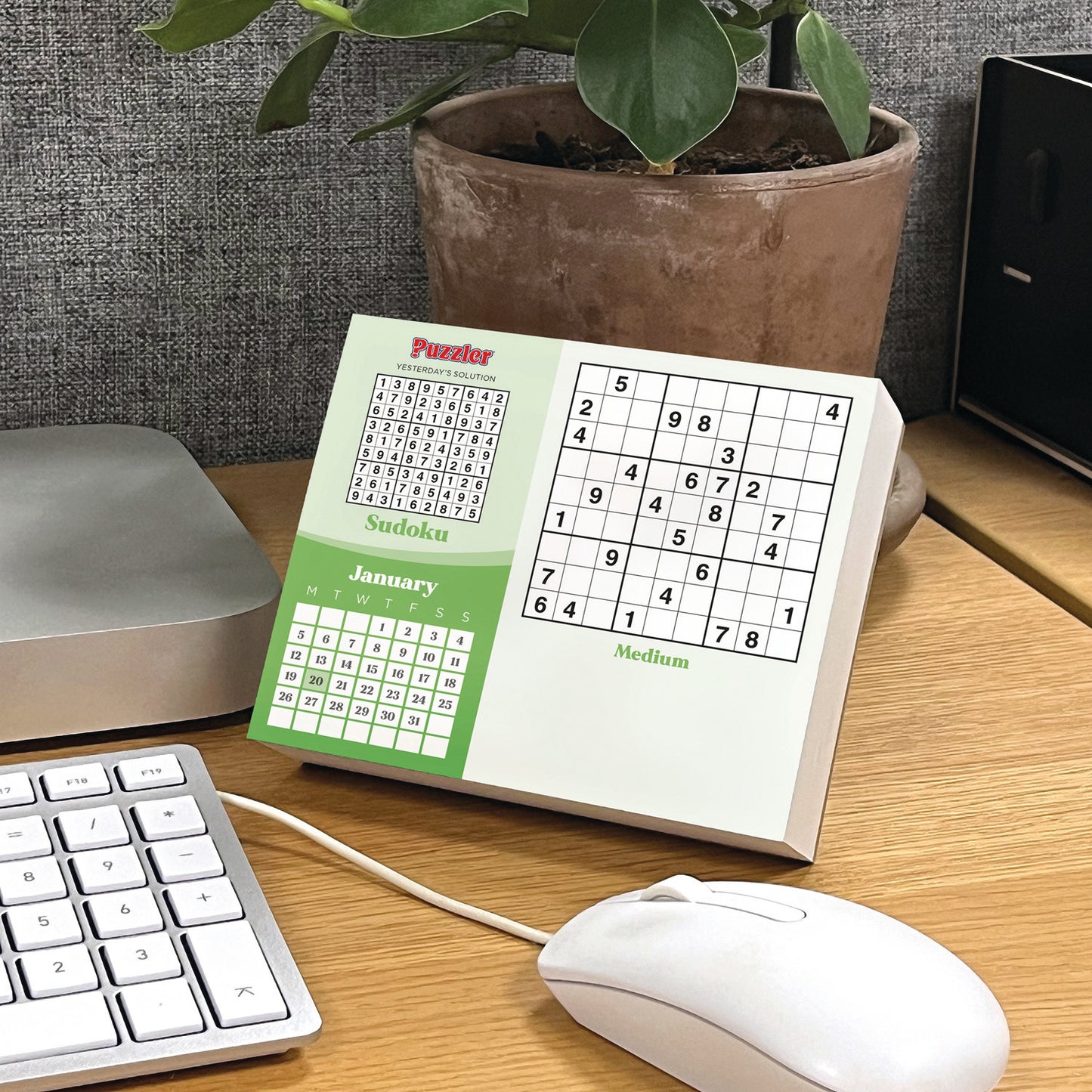 Sudoku, Puzzler Box Calendar 2026