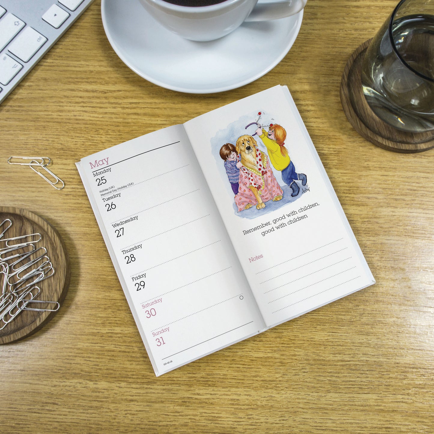 Alisons Animals Slim Diary 2026