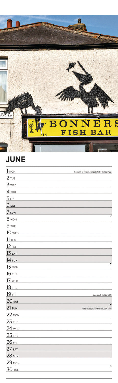 If Graffiti Changed Anything Slim Calendar 2026
