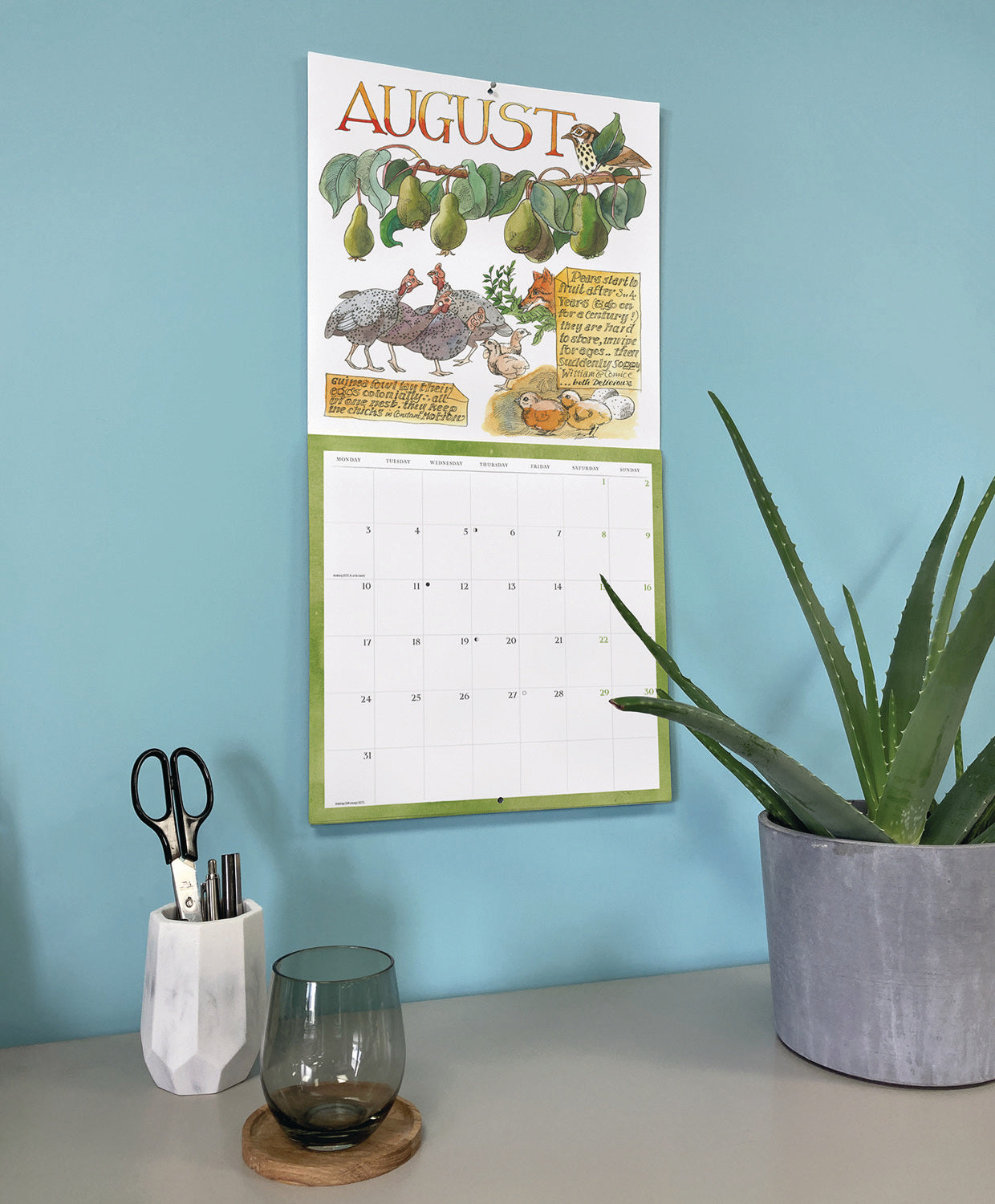 Matthew Rice, A Year in the Country Wall Calendar 2026