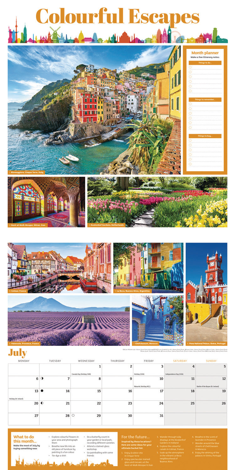 My Ultimate List Wall Calendar 2026