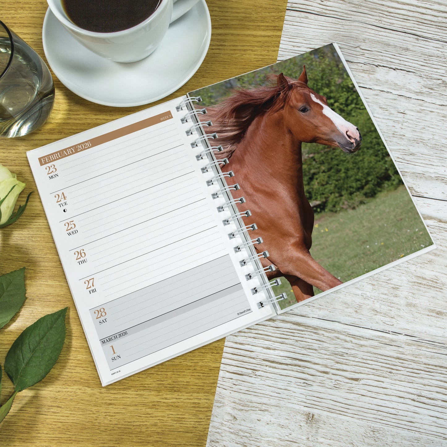 Horses A5 Wiro Diary 2026