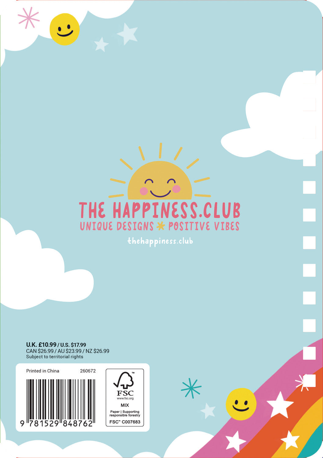 The Happiness Club A5 Wiro Diary 2026