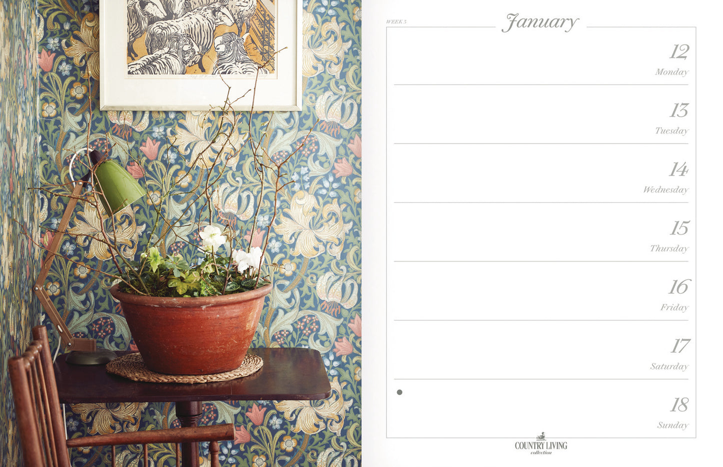 Country Living Dlx Cased Diary 2026