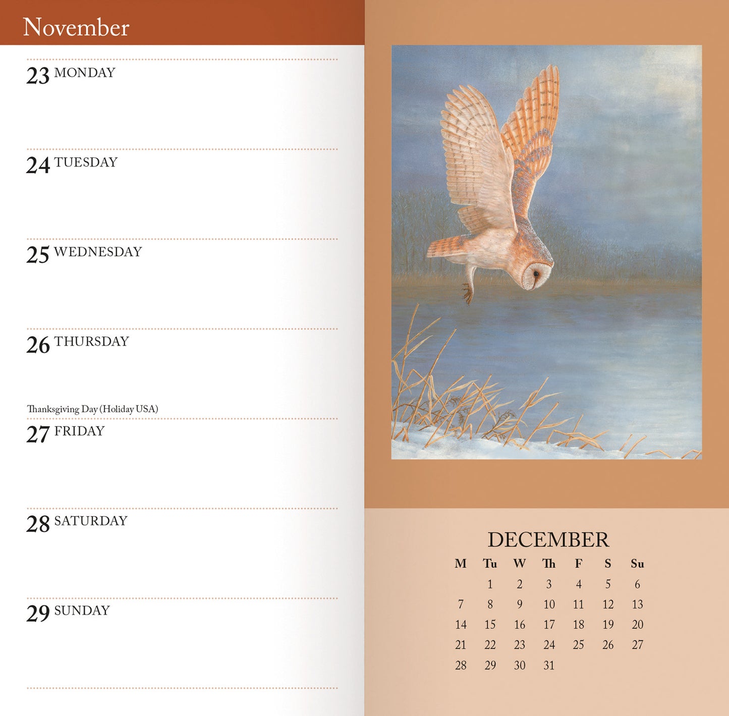 British Wildlife in Art by Robert Fuller Slim Diary 2026