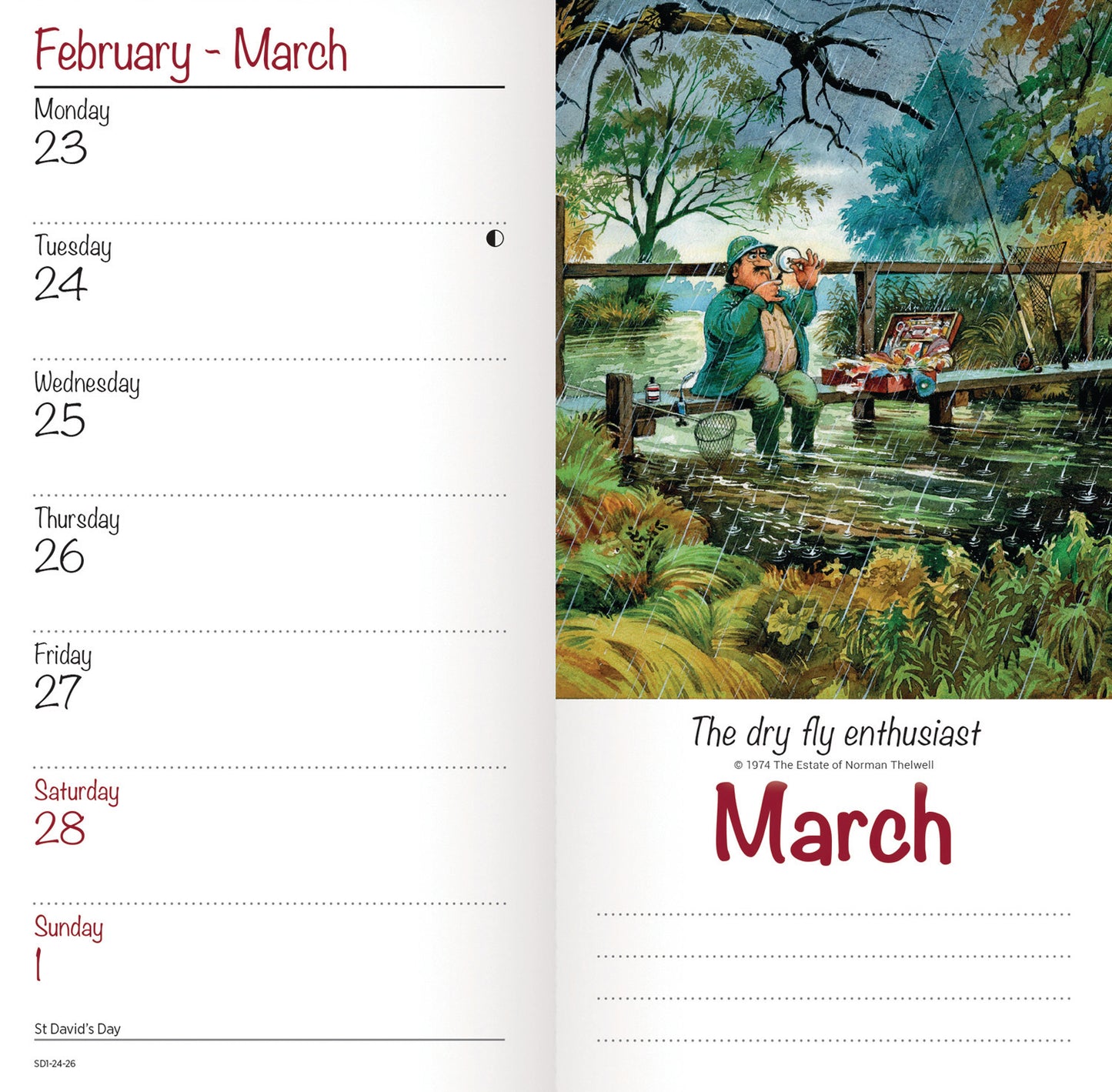 Thelwell Slim Diary 2026