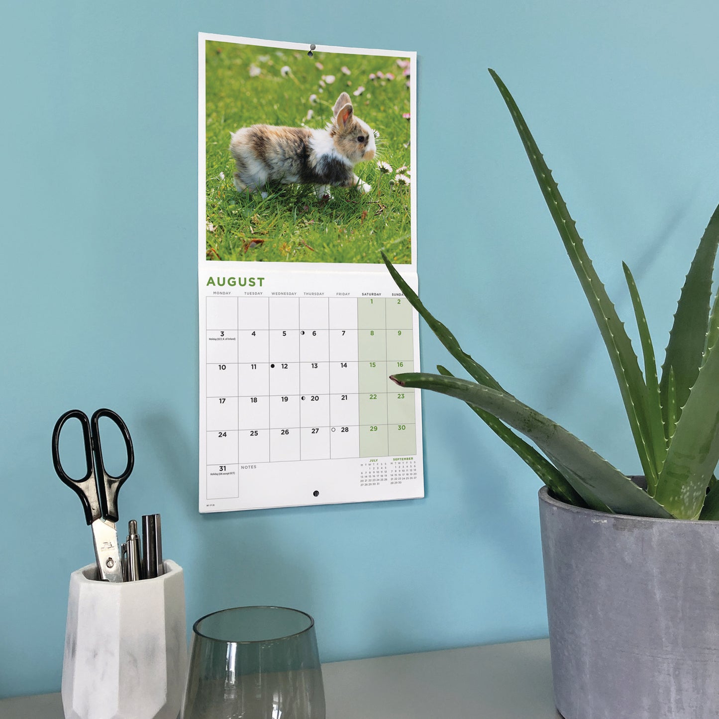 Bunnies Mini Calendar 2026