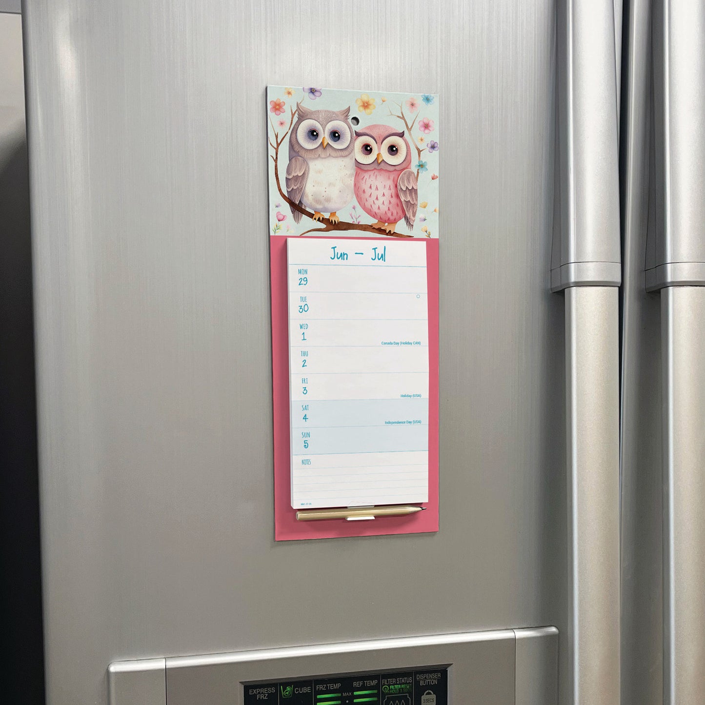 Twit Twoo WTV Magnetic Calendar 2026