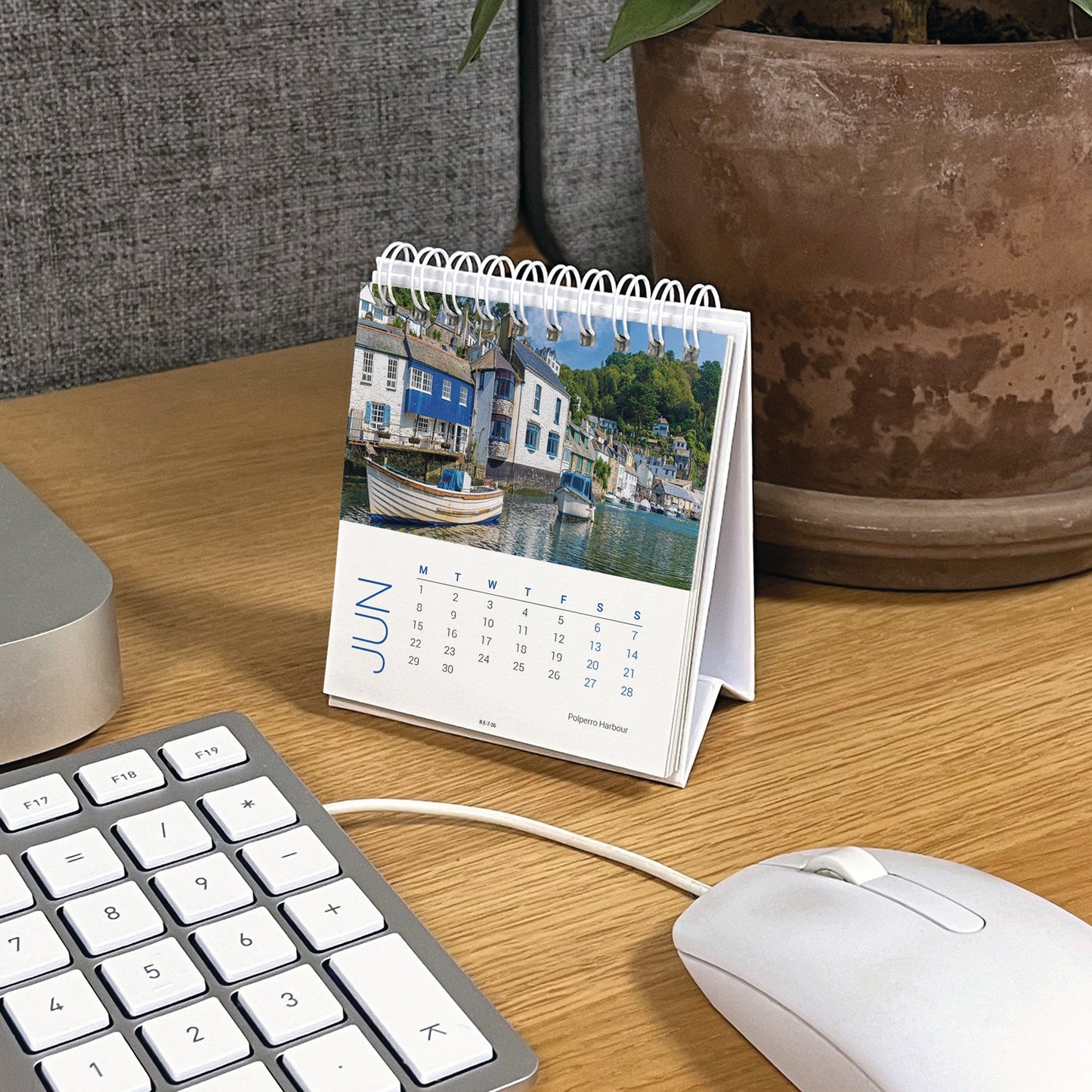 West Country Mini Easel Calendar 2026