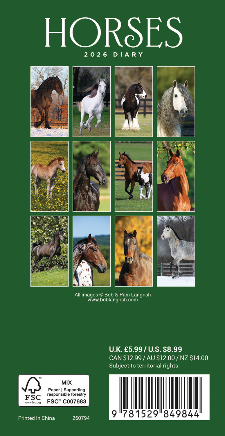 Horses Slim Diary 2026
