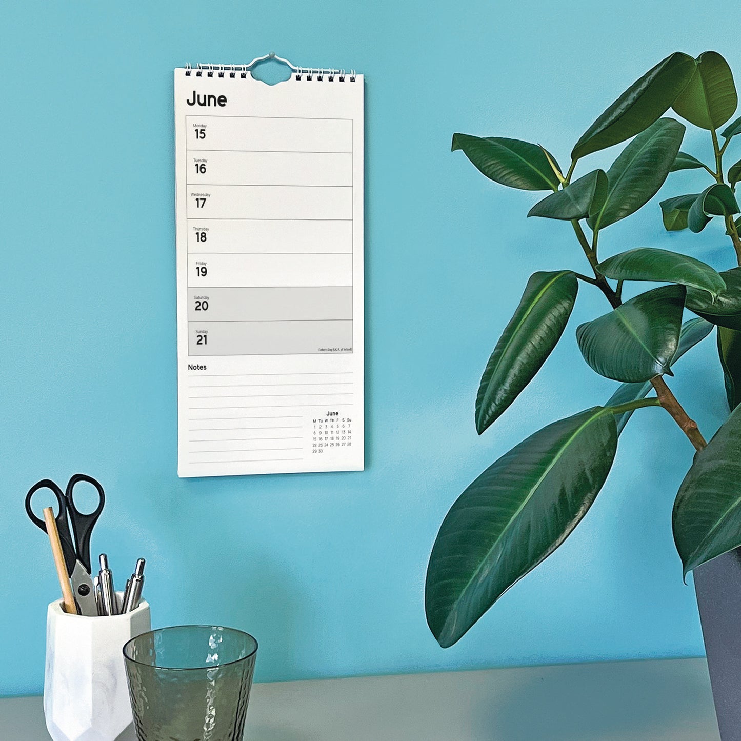 Essential WTV Stubby Slim (R&B) Calendar 2026