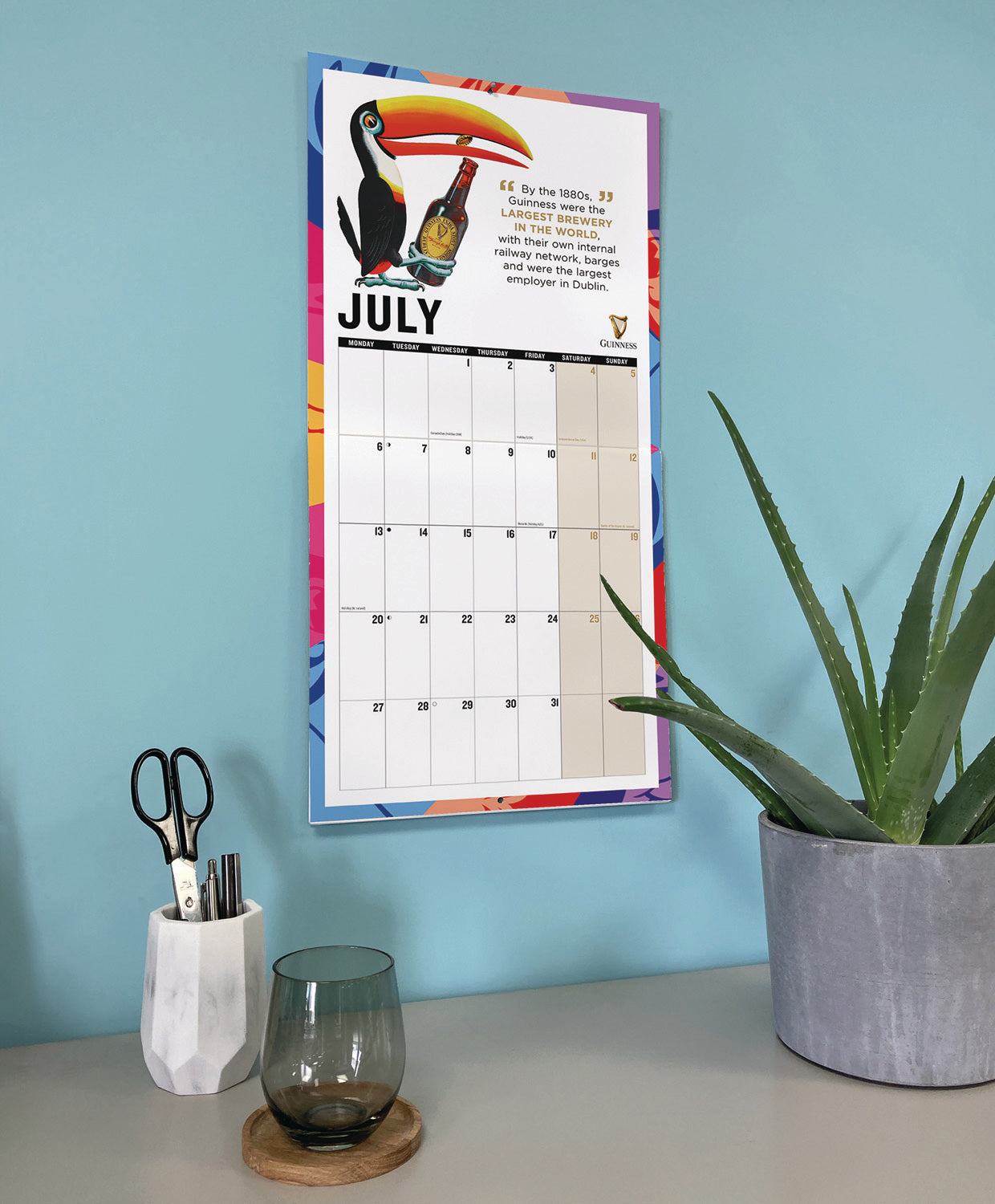 Guinness Wall Calendar 2026