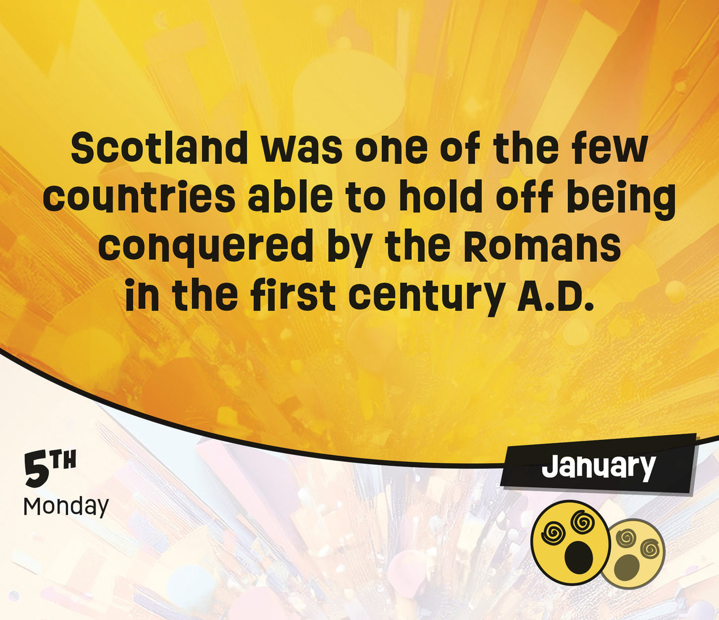 WTF: Weird True Facts Box Calendar 2026