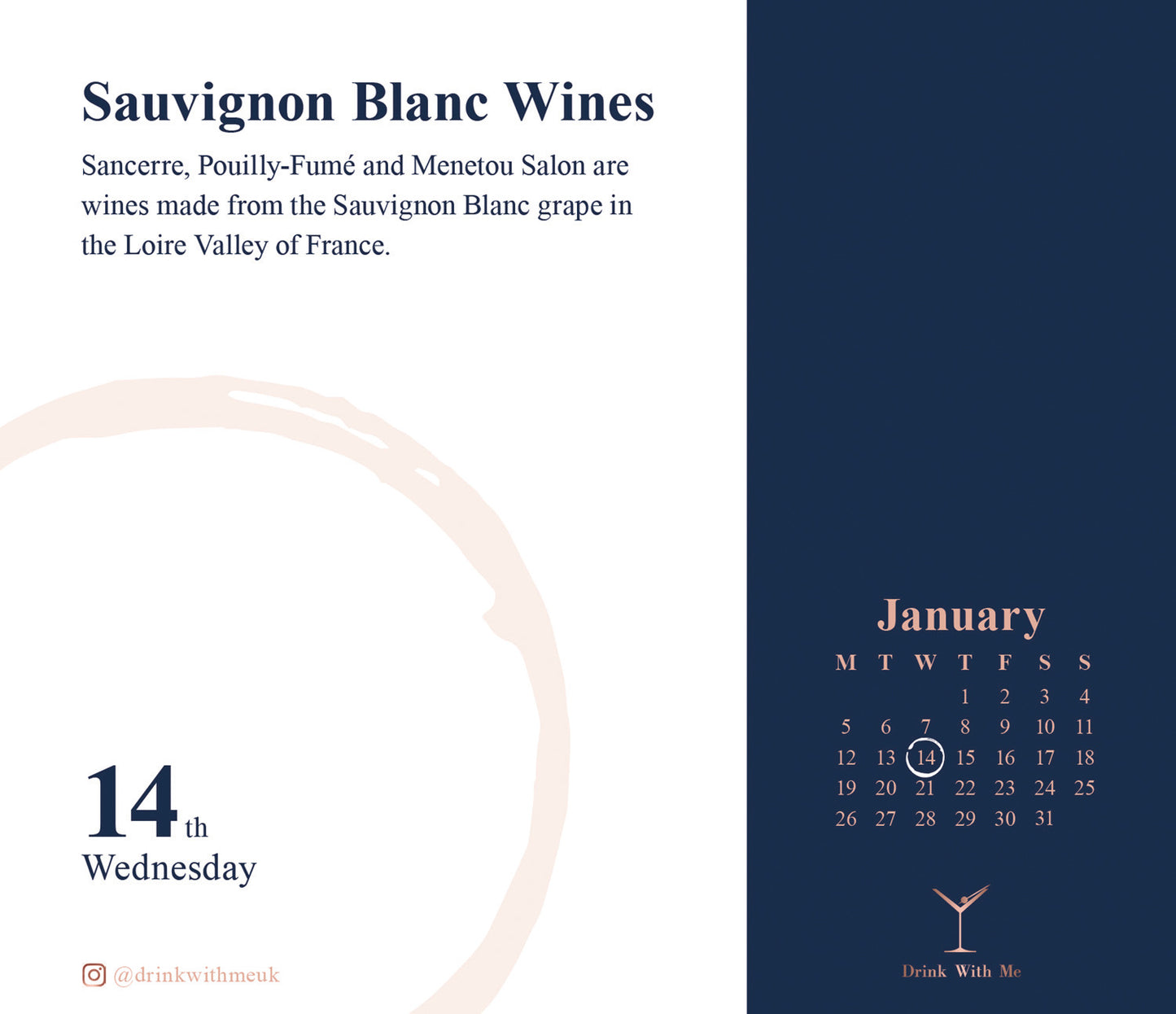Wine Wisdom Box Calendar 2026