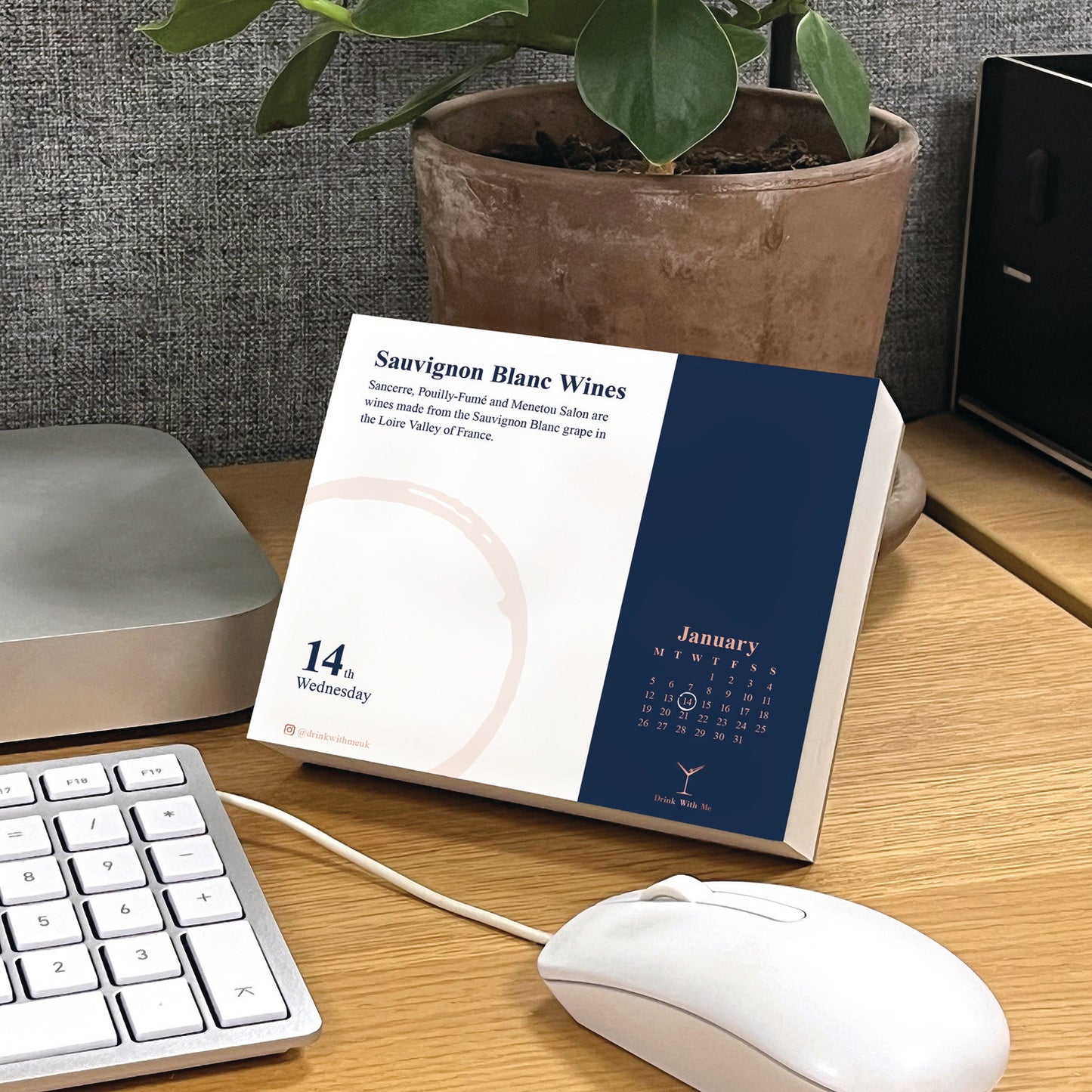 Wine Wisdom Box Calendar 2026