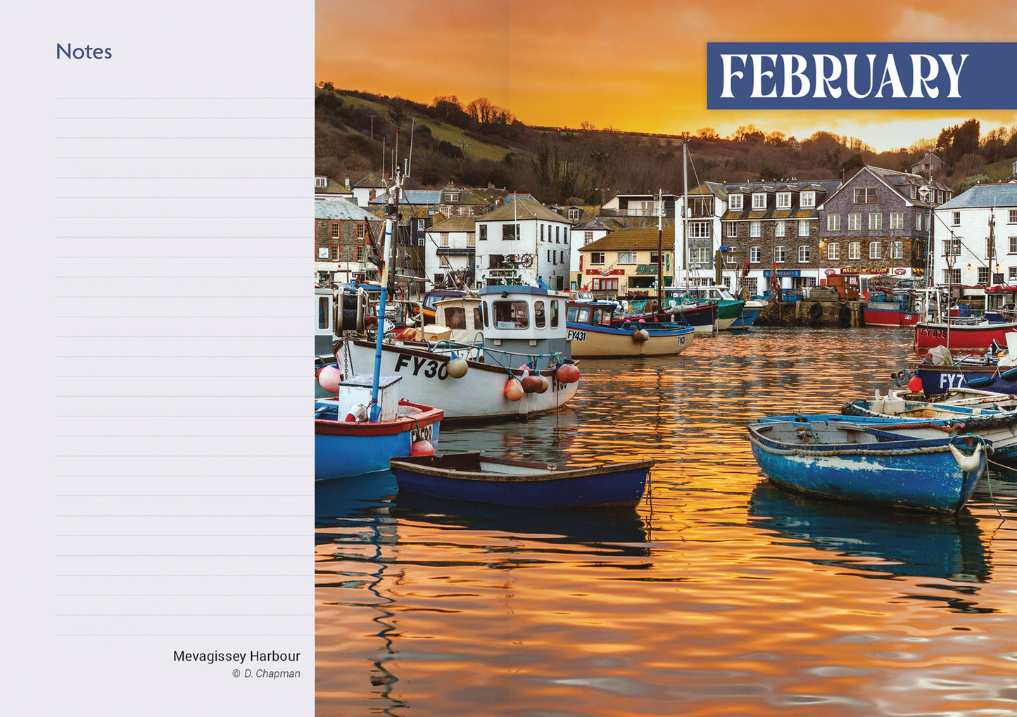 Cornwall A6 Diary 2026