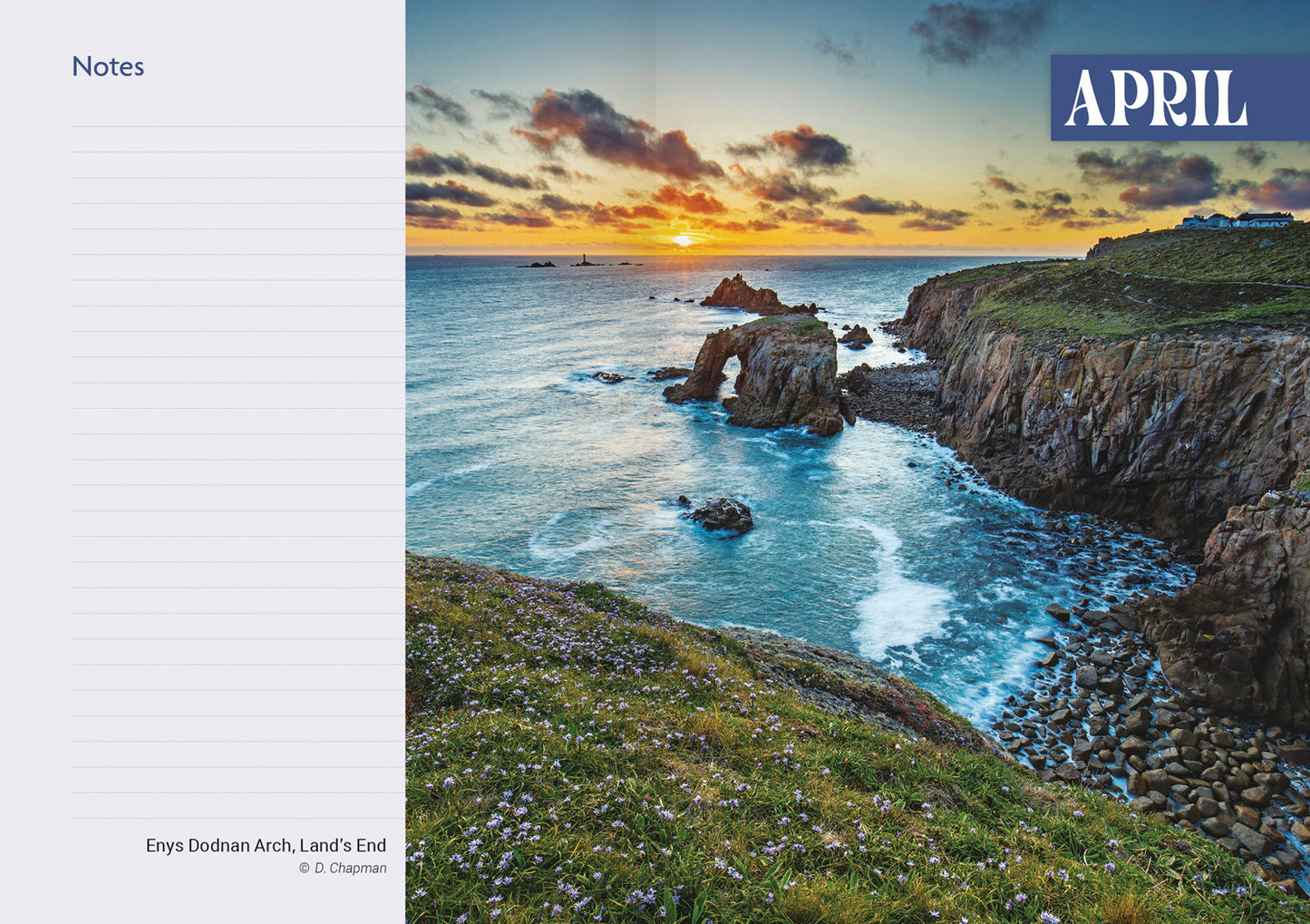 Cornwall A6 Diary 2026