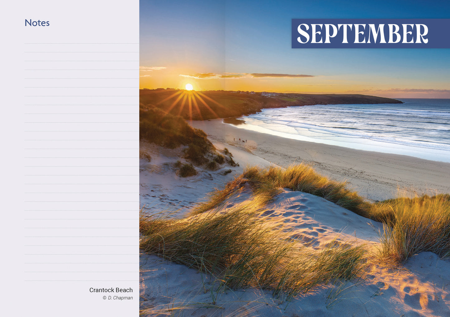Cornwall A6 Diary 2026