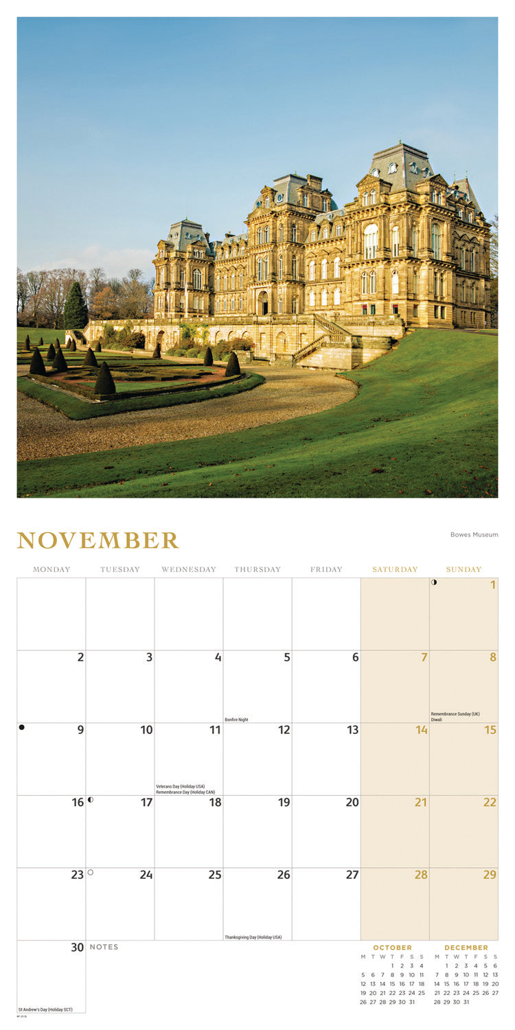 County Durham Wall Calendar 2026