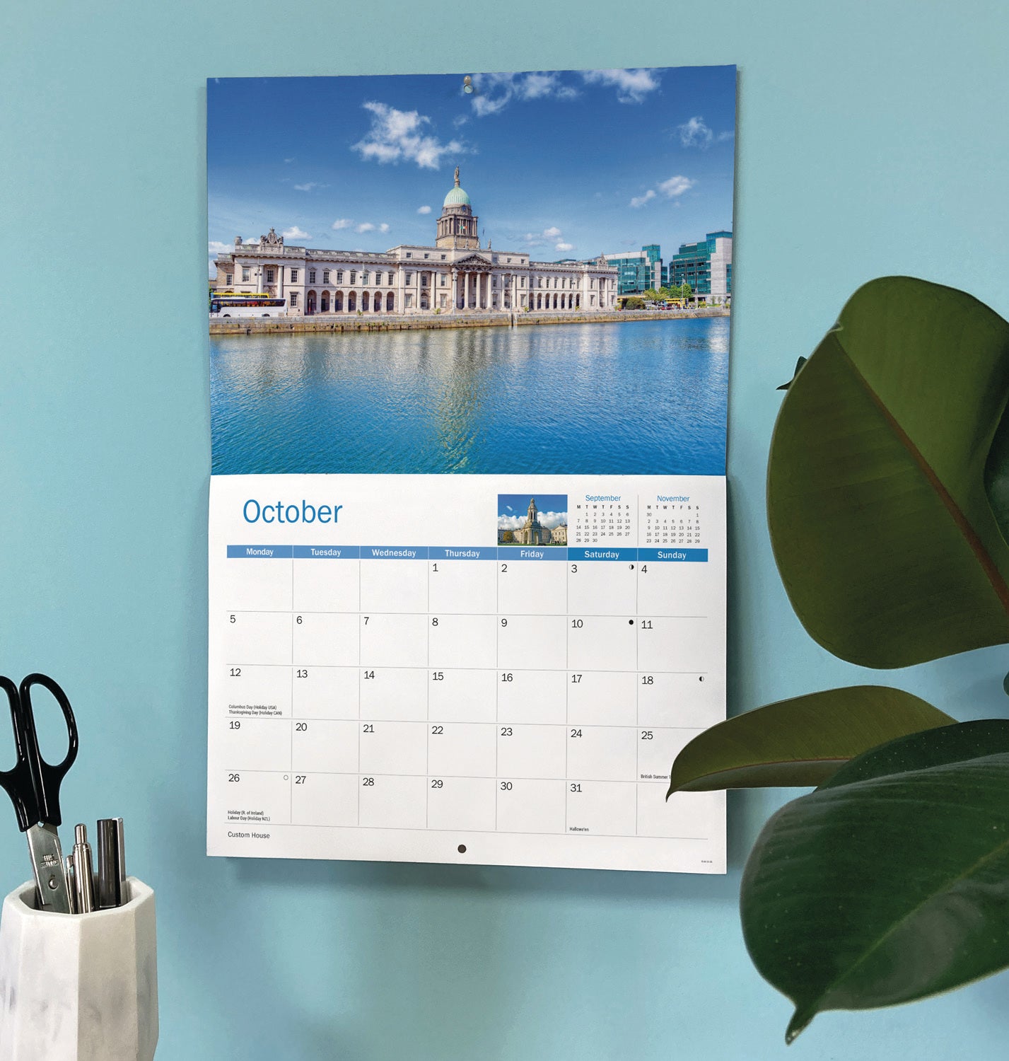 Dublin A4 Calendar 2026