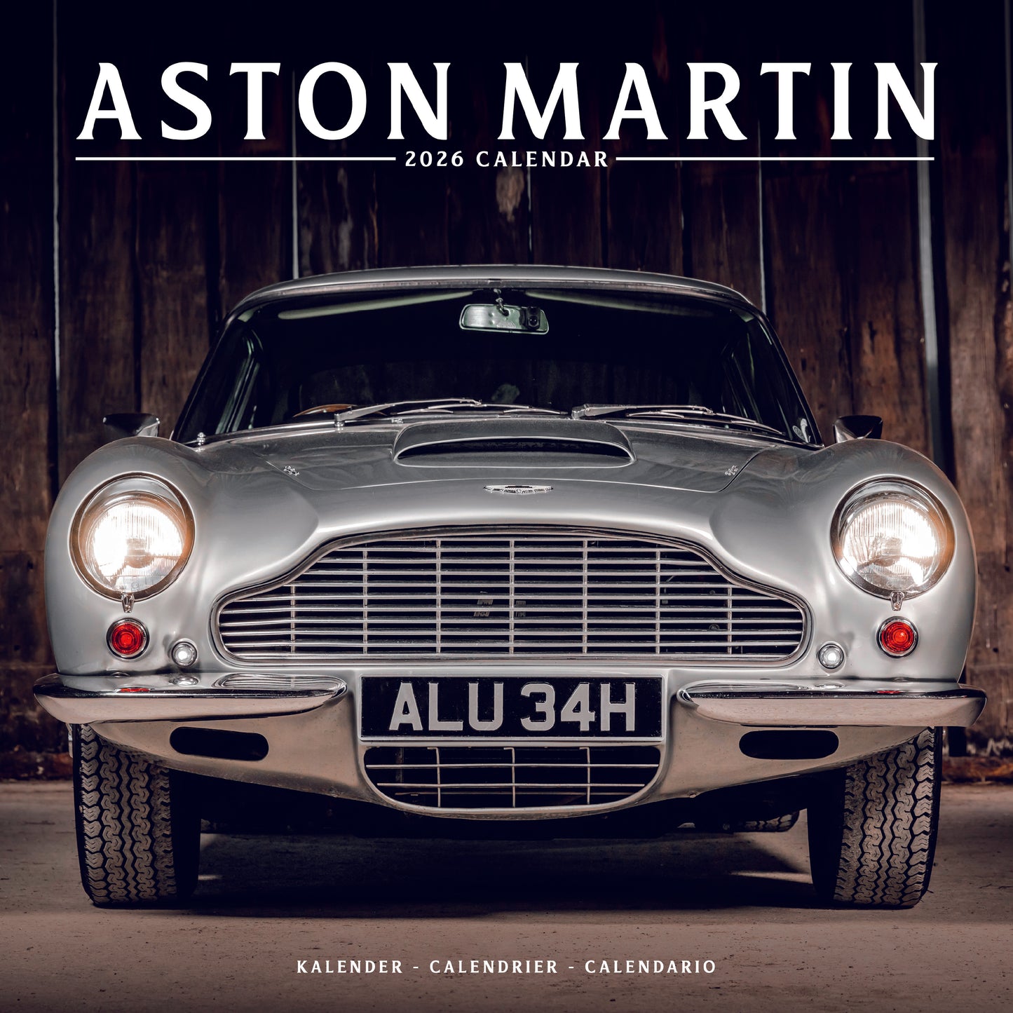 Aston Martin Wall Calendar 2026