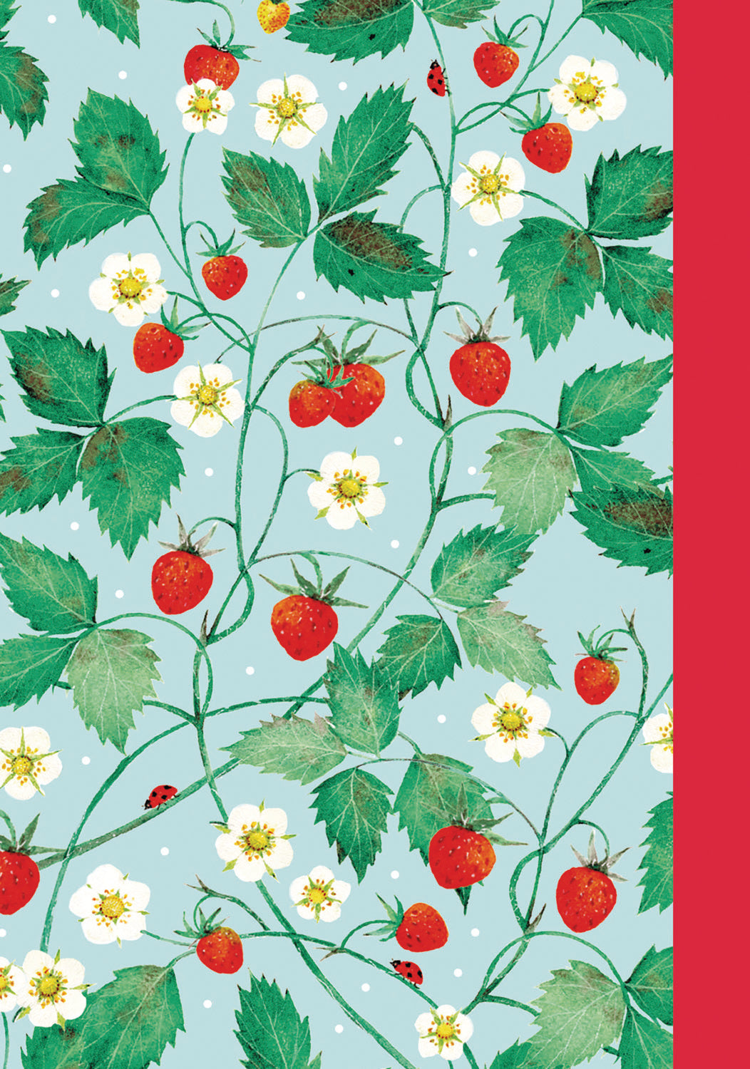 Fashion Strawberry Floral A6 Diary 2026