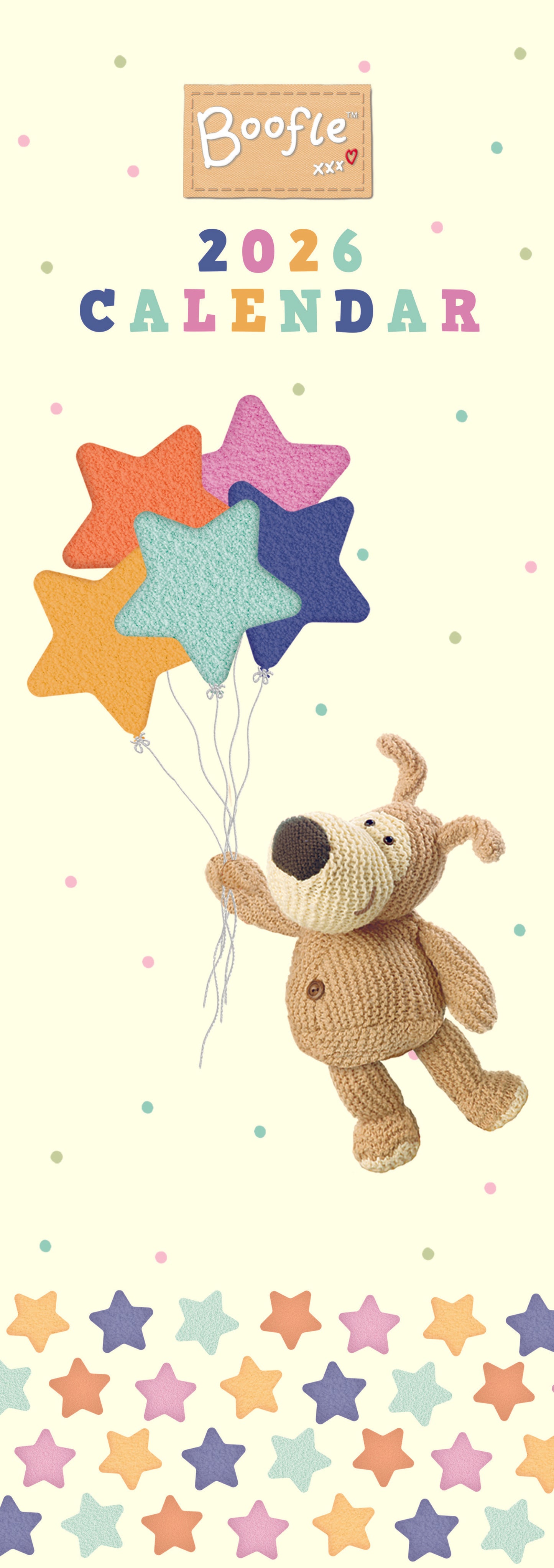 Boofle Slim Calendar 2026
