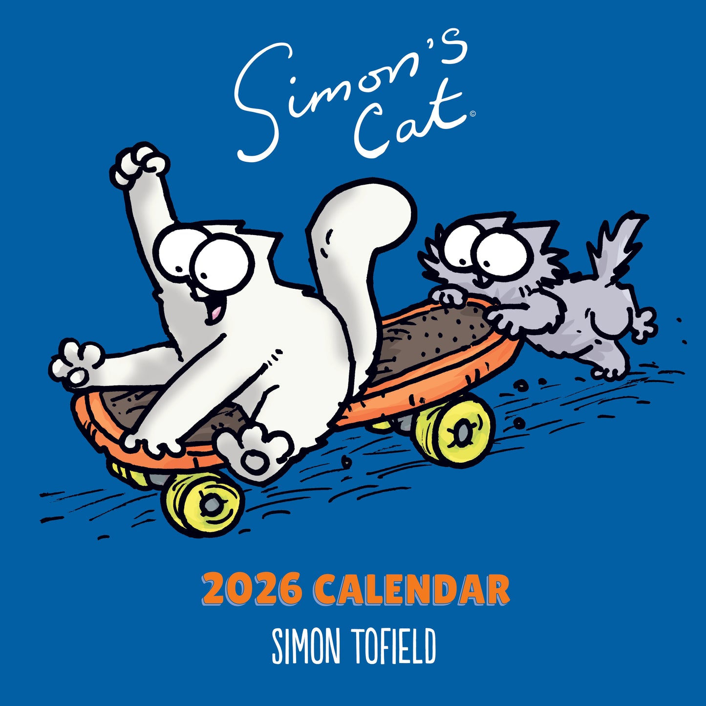 Simons Cat Wall Calendar 2026