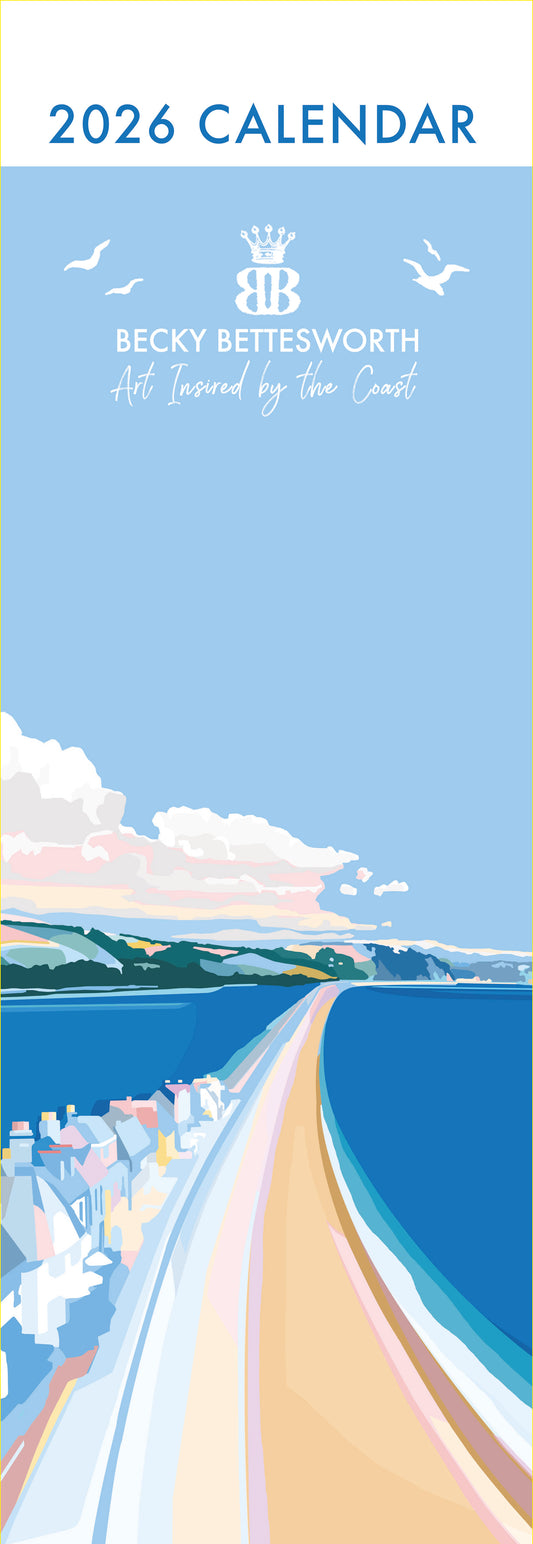 Becky Bettesworth Slim Calendar 2026