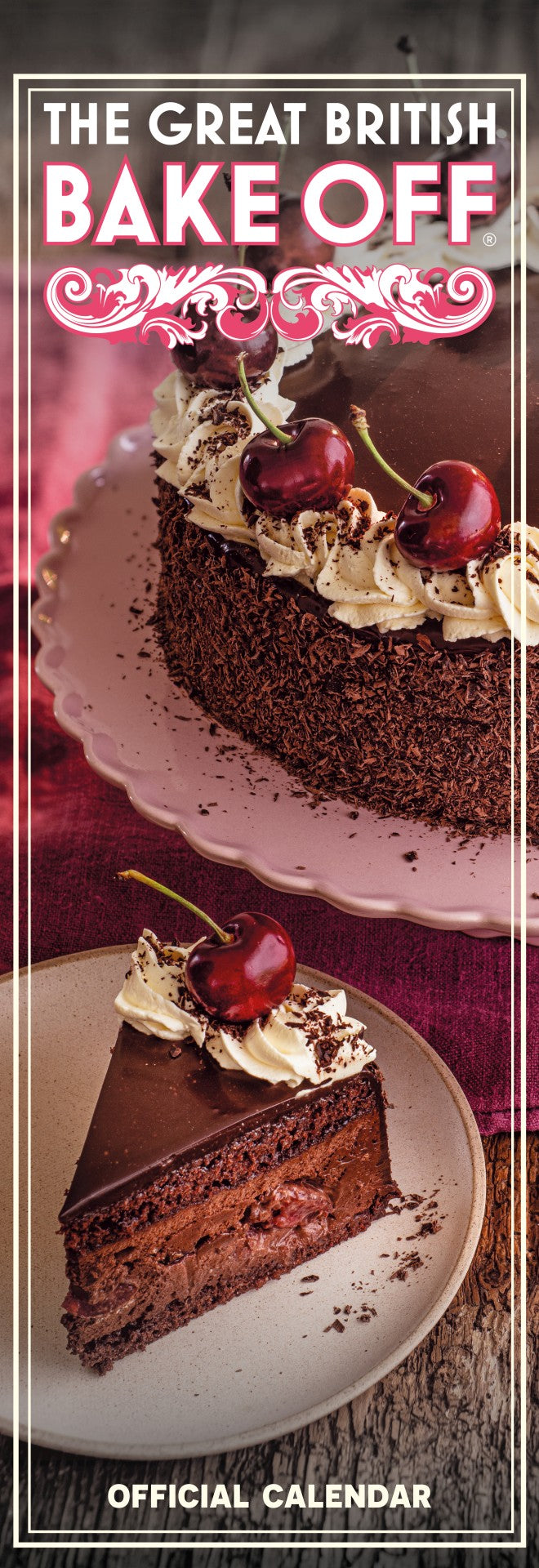 Great British Bake Off Slim Calendar 2026