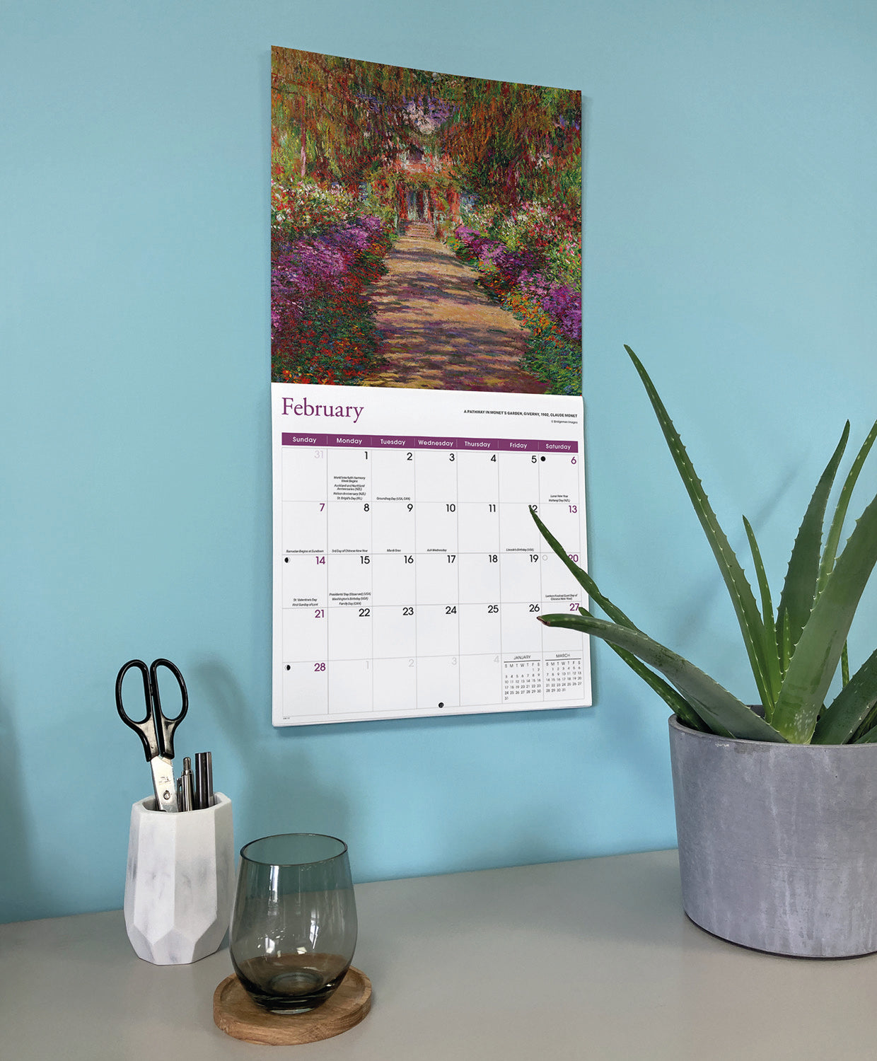Impressionist Wall Calendar 2027