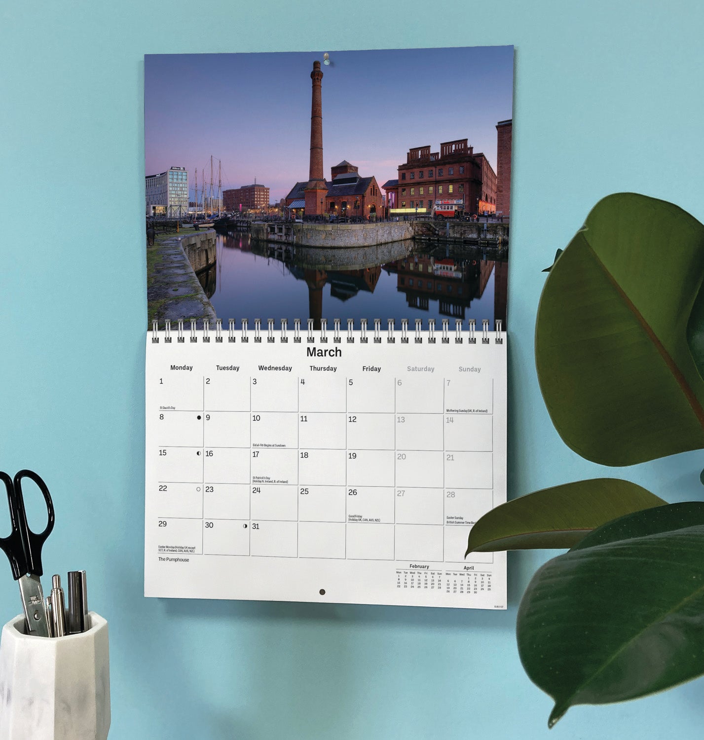 Liverpool A5 Calendar 2027