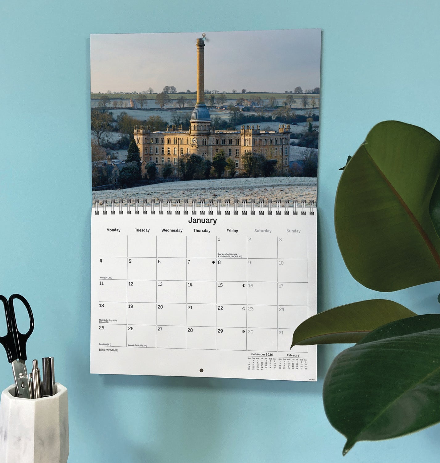 Cotswolds A5 Calendar 2027