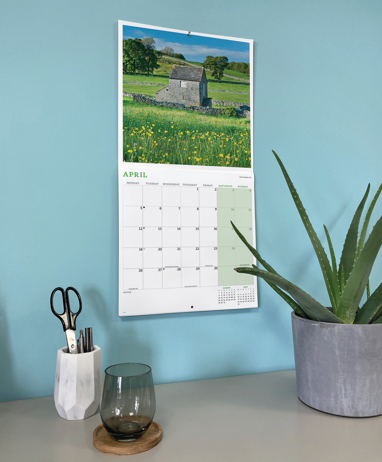 Peak District Wall Calendar 2027