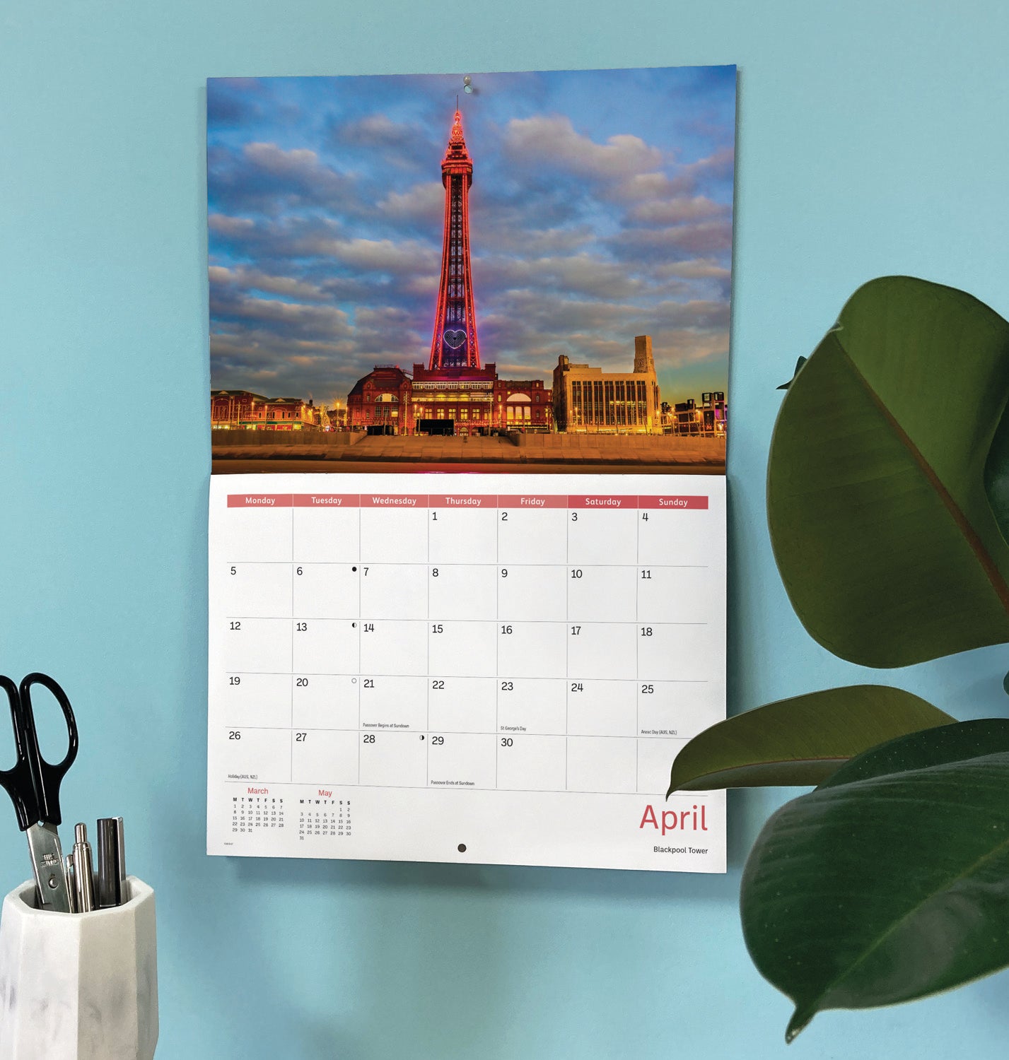 Blackpool & Fylde Coast A4 Calendar 2027