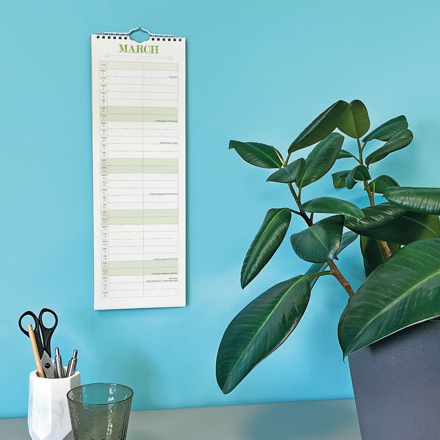 You and Me Planner Slim Calendar 2027