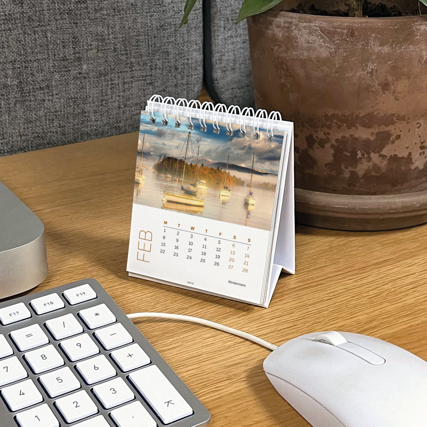 Lake District Mini Easel Calendar 2027