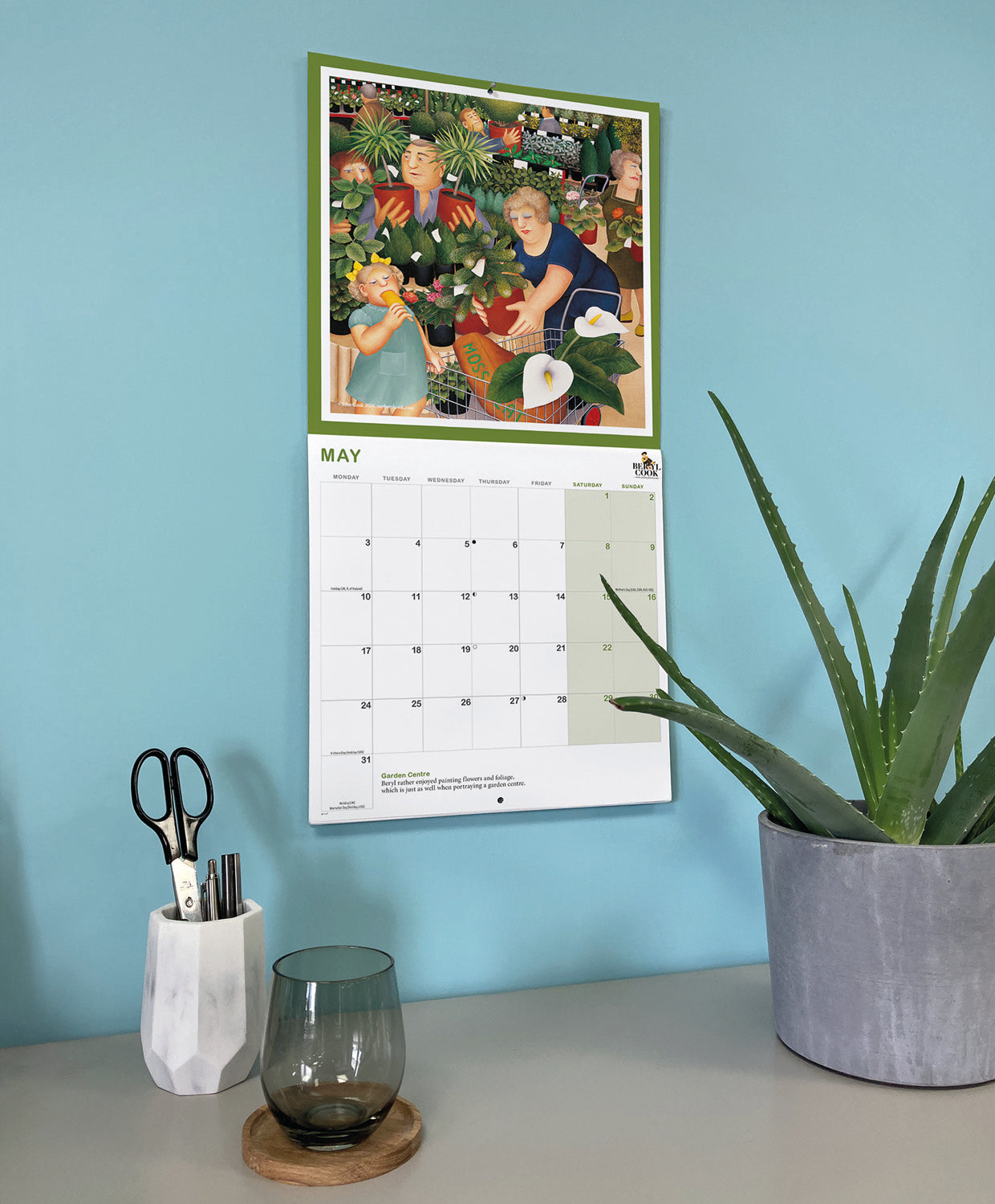 Beryl Cook Wall Calendar 2027