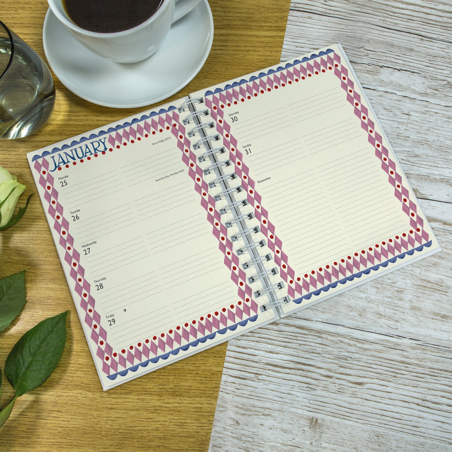 Emma Bridgewater Sponged Deluxe Diary 2027