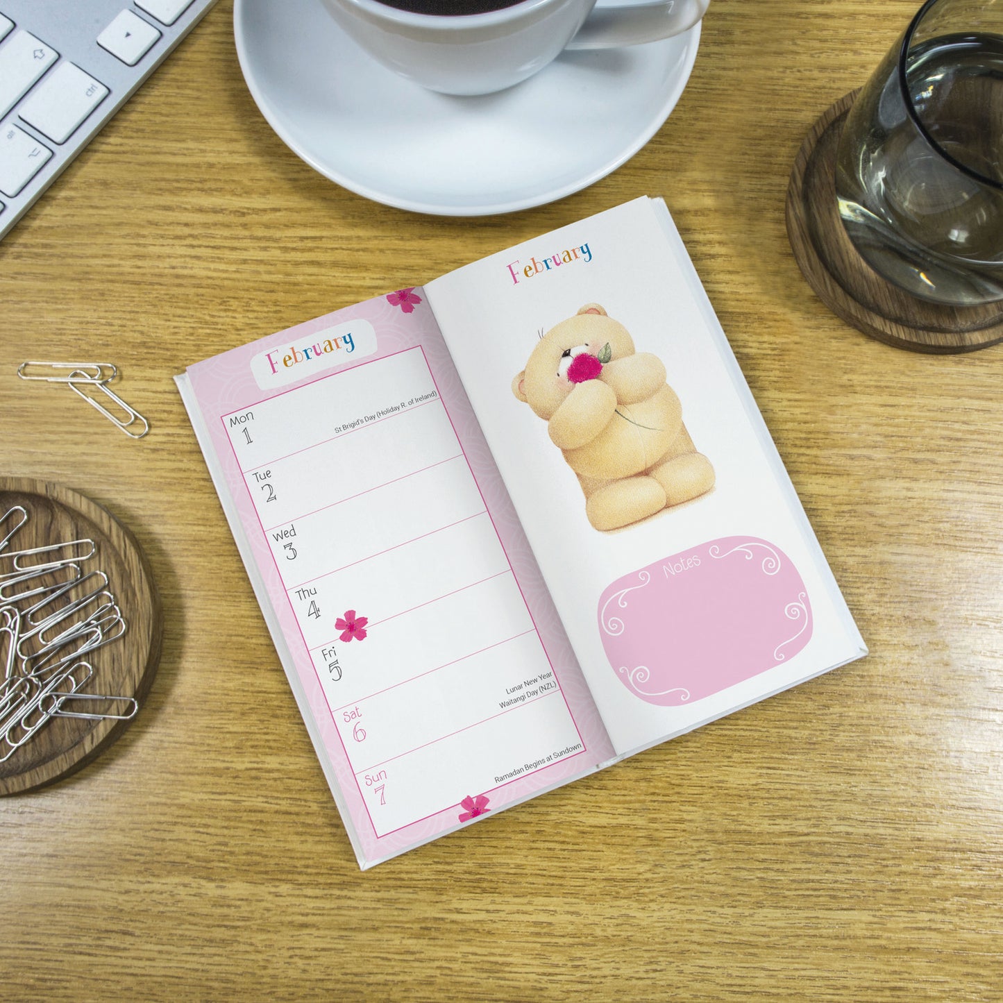 Forever Friends Slim Diary 2027