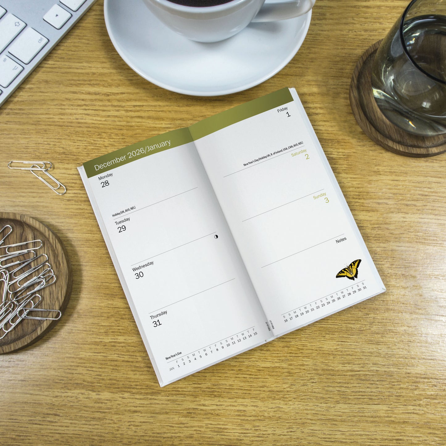 Royal Botanic Gardens Kew Slim Diary 2027