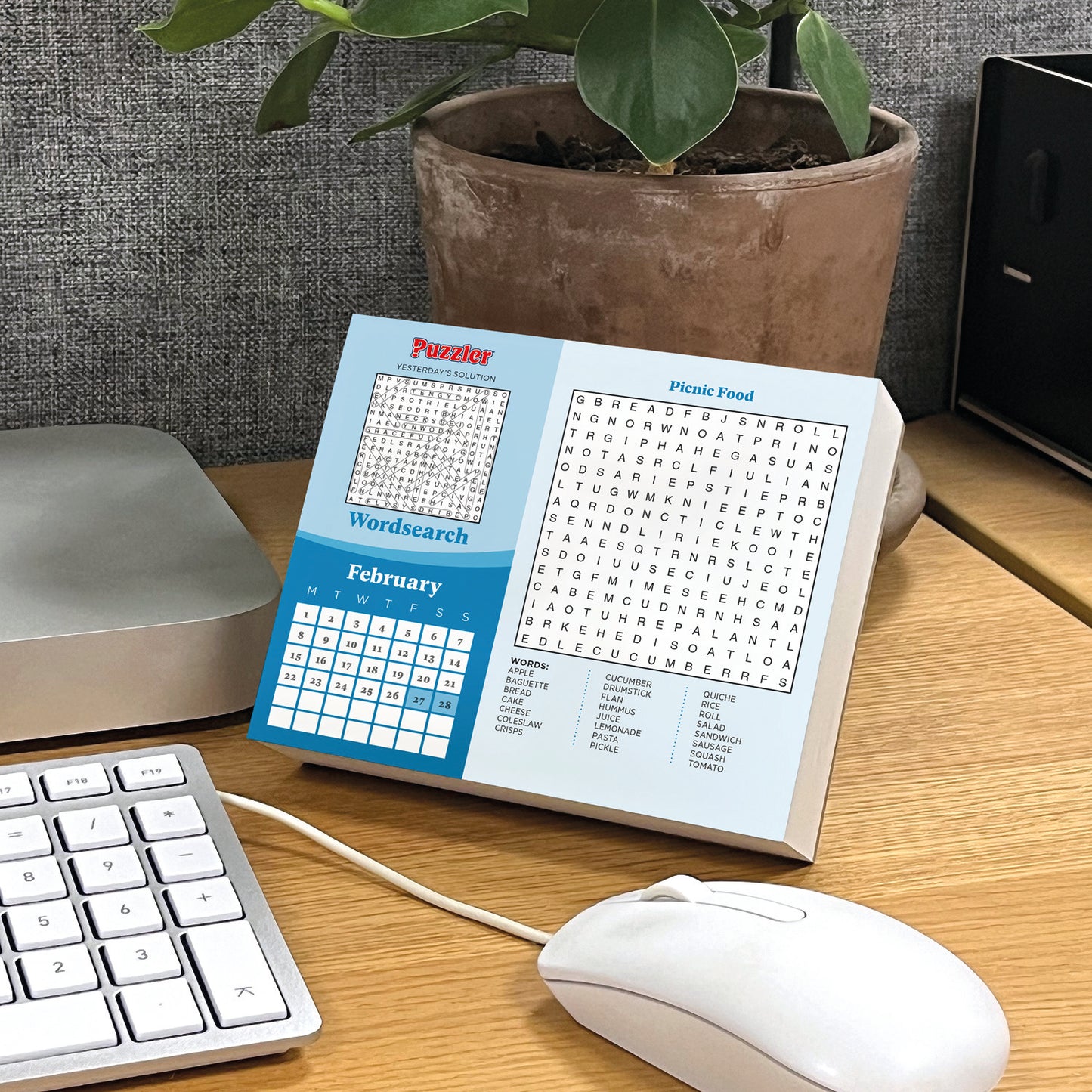 Word Search, Puzzler Box Calendar 2027