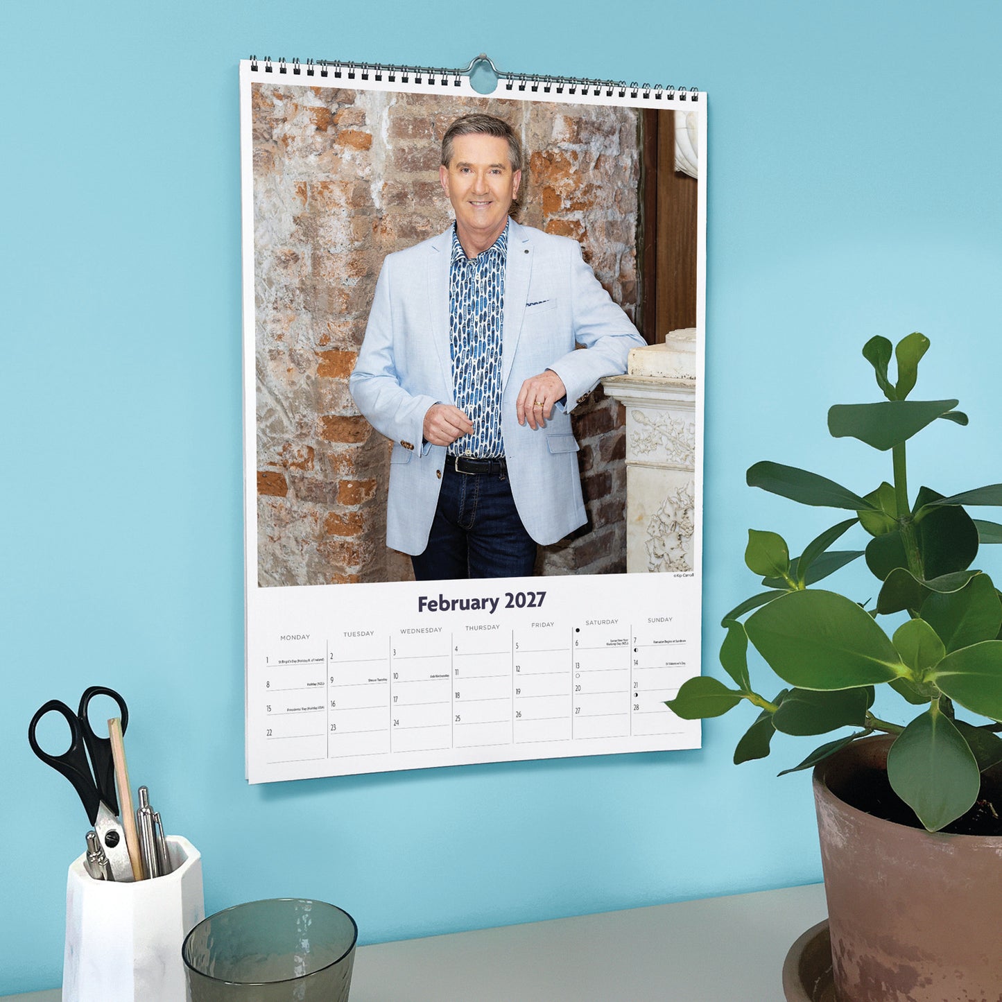 Daniel O'Donnell A3 Calendar 2027
