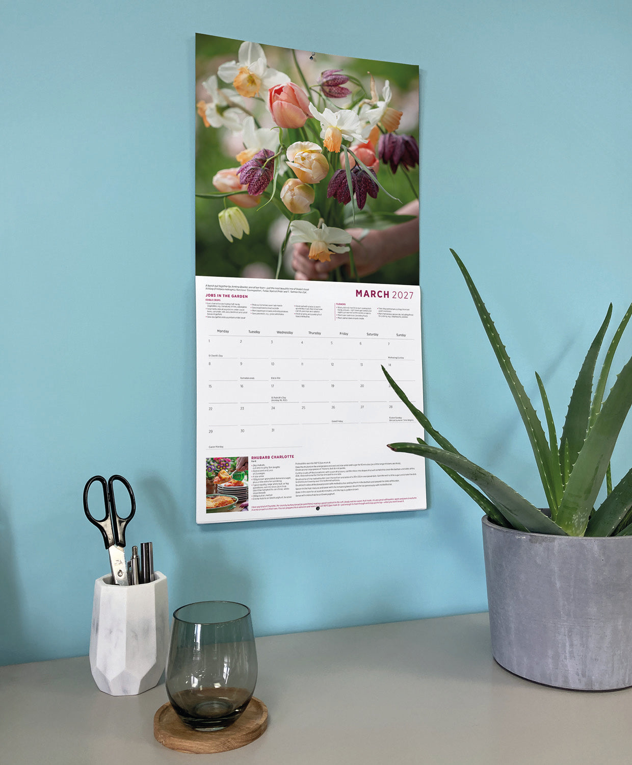 Sarah Raven Wall Calendar 2027