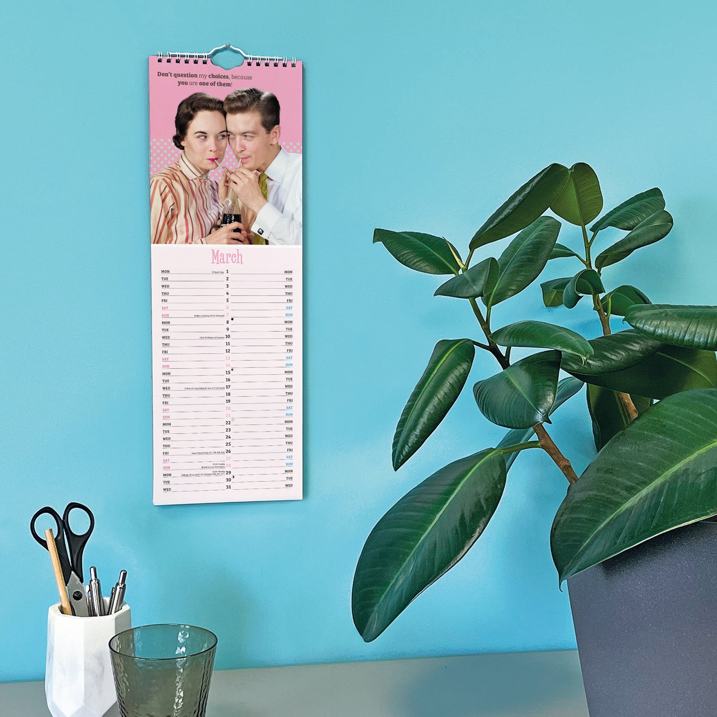 Hers & His Slim / WPL Calendar 2027