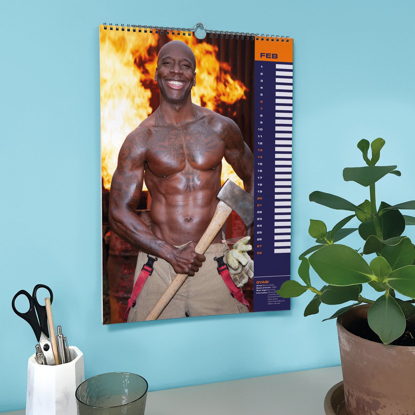 Firefighters A3 Calendar 2027